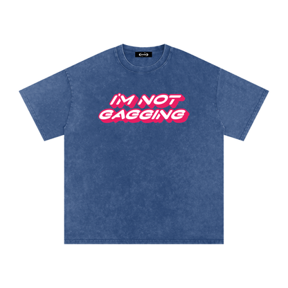 GAGGING Premium Oversized Tee ~ GAYSBIE