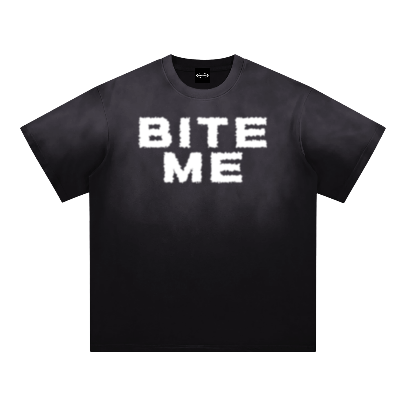 BITE ME Sunfade Premium Oversized Tee ~ GAYSBIE
