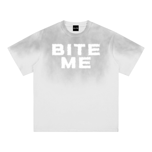 BITE ME Sunfade Premium Oversized Tee ~ GAYSBIE