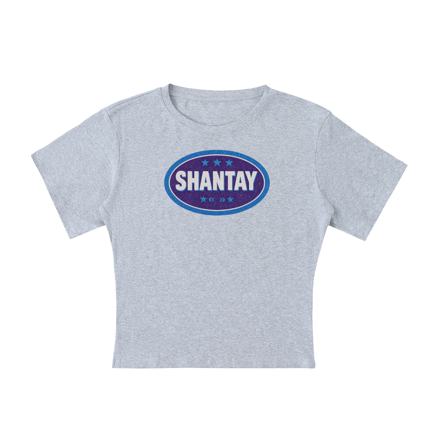 SHANTAY BADGE Baby Tee ~ GAYSBIE