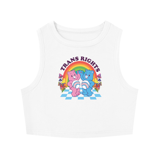 TRANS RIGHTS BEARS Crop Tank ~ GAYSBIE