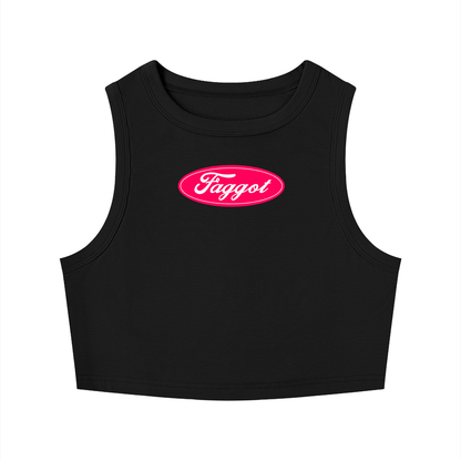 Faggot Ford Crop Tank ~ GAYSBIE