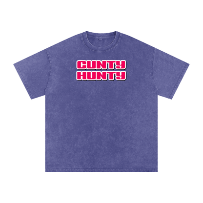 CUNTY HUNTY Premium Oversized Tee ~ GAYSBIE