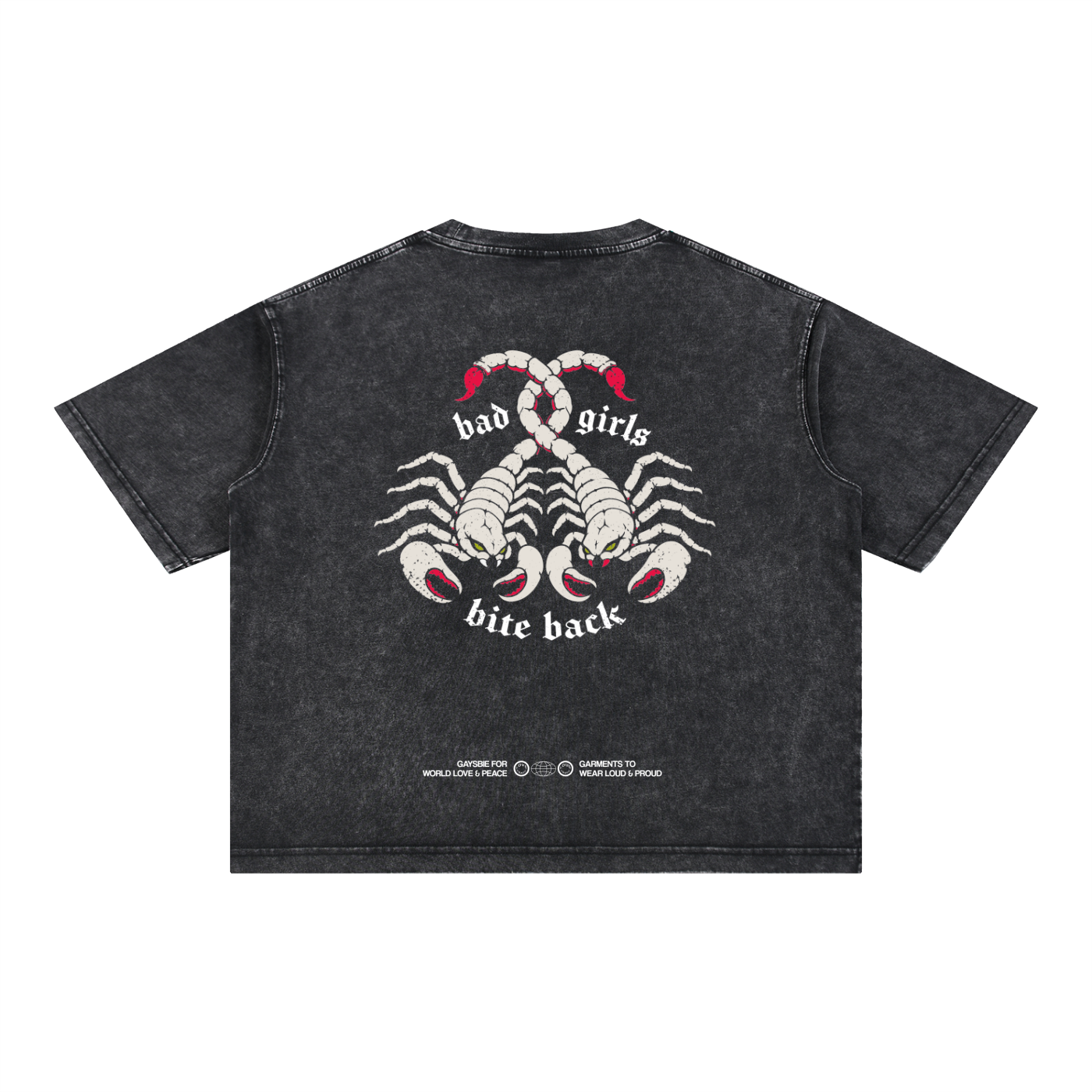 bad girls bite back goth Tee ~ GAYSBIE