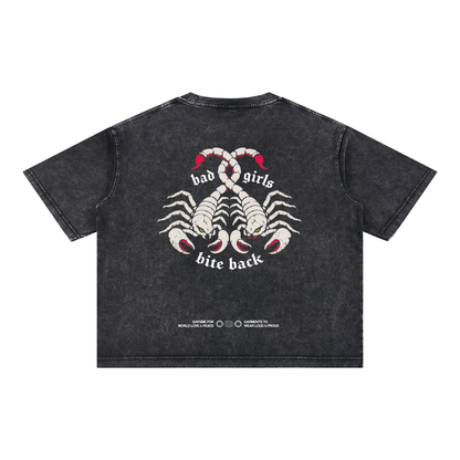 bad girls bite back goth Tee ~ GAYSBIE