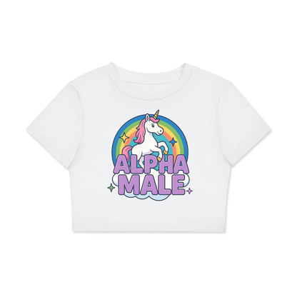 ALPHA MALE Crop Tee ~ GAYSBIE