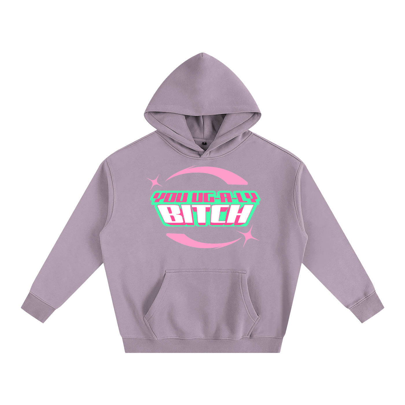 UG-A-LY Heavy Fleece Hoodie ~ GAYSBIE