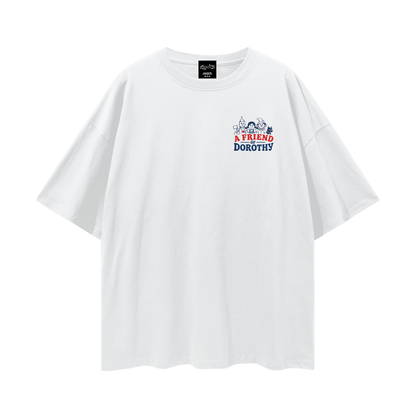A friend of Dorothy Oversize Loose Drop Shoulder Tee ~ GAYSBIE