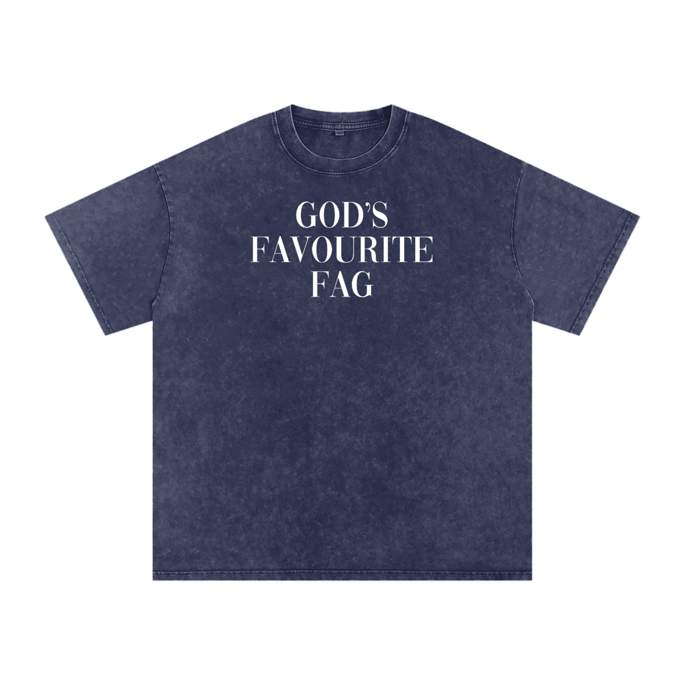 GOD'S FAVE FAG Premium Oversized Tee ~ GAYSBIE