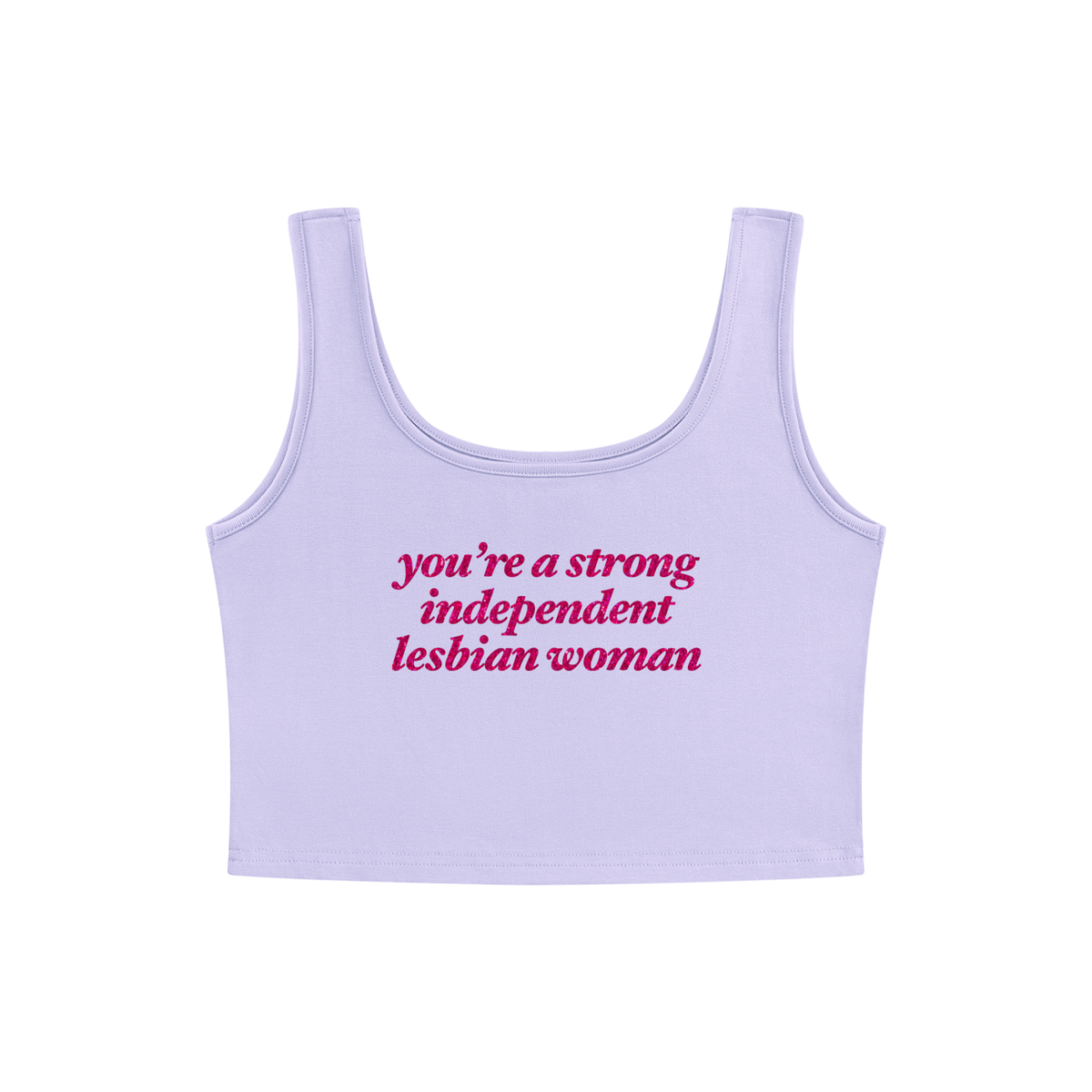 Women's Cropped Tank Top