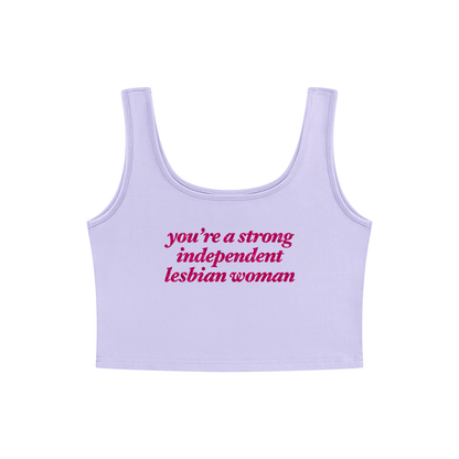 Women's Cropped Tank Top