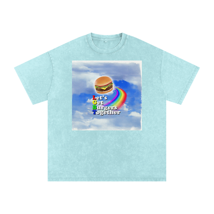 LGBT BURGER Premium Oversized Tee ~ GAYSBIE