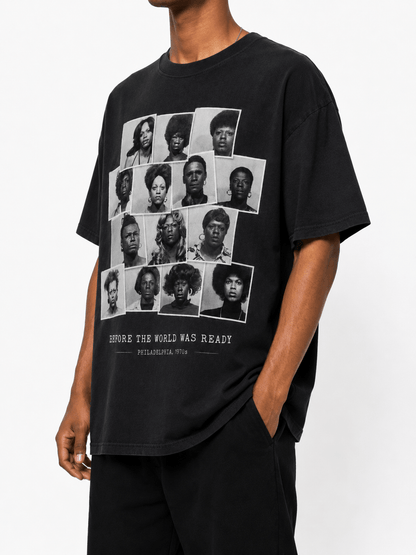 BEFORE THE WORLD WAS READY Unisex Tee ~ GAYSBIE