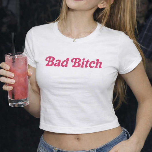 Bad Bitch Baby Tee ~ GAYSBIE