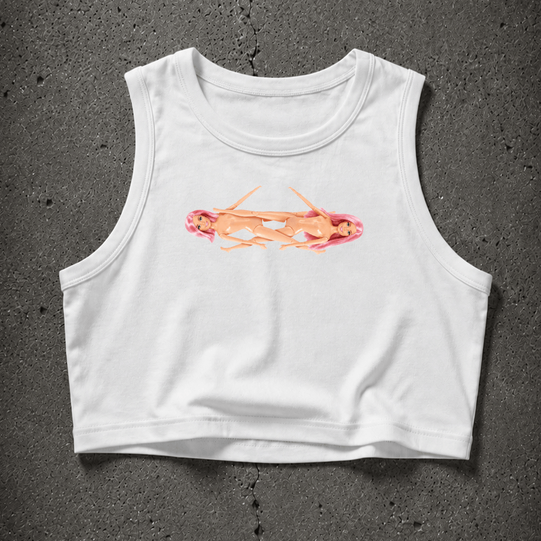 Lesbian Barbies Crop Tank ~ GAYSBIE