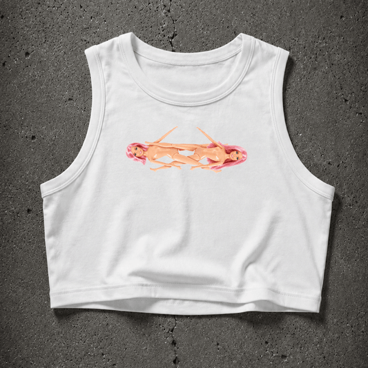 Lesbian Barbies Crop Tank ~ GAYSBIE