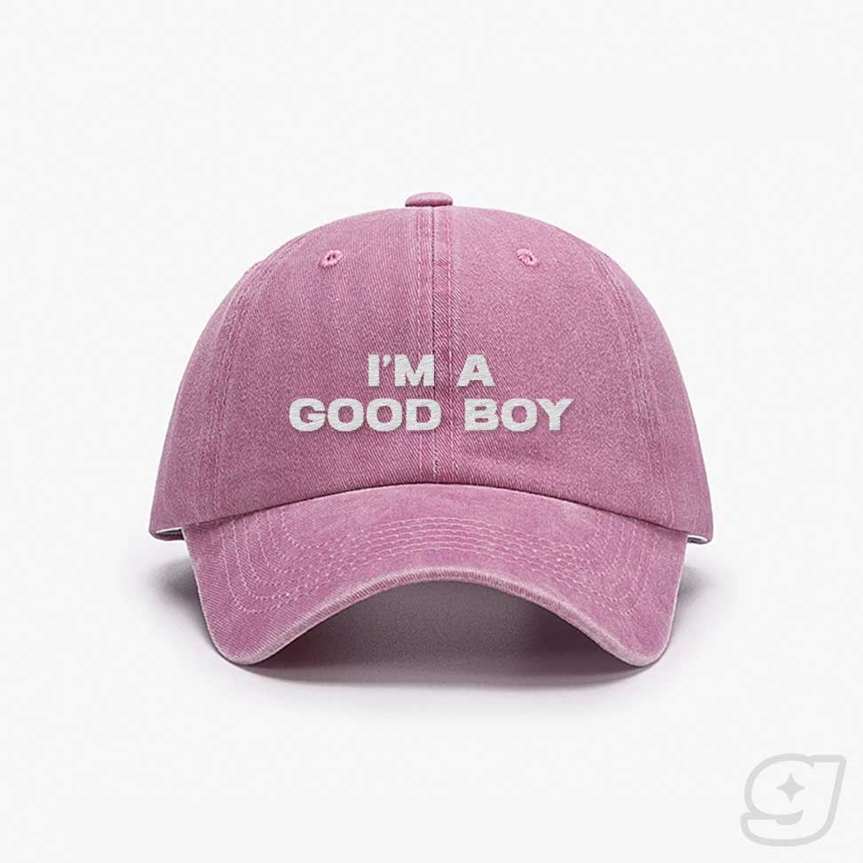 I'M A GOOD BOY Embroidered Cap ~ GAYSBIE