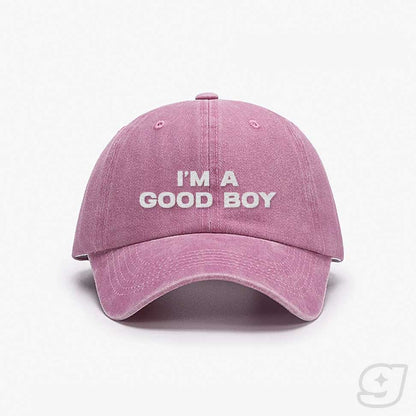 I'M A GOOD BOY Embroidered Cap ~ GAYSBIE