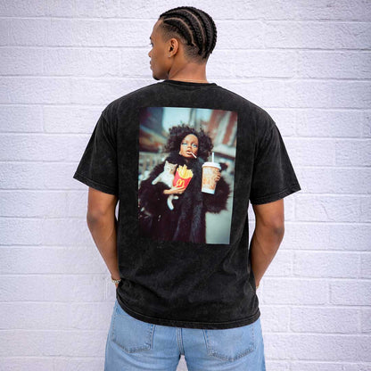 chaos & chips Premium Oversized Tee ~ GAYSBIE
