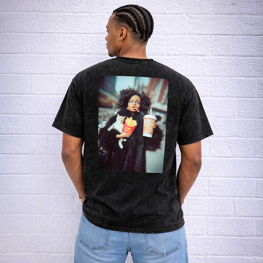 chaos & chips Premium Oversized Tee ~ GAYSBIE