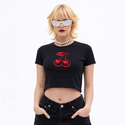 Cherry Nipple Baby Tee ~ GAYSBIE