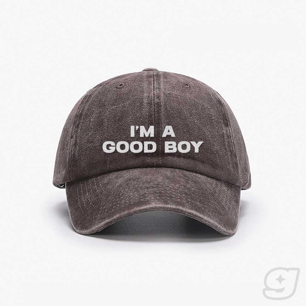 I'M A GOOD BOY Embroidered Cap ~ GAYSBIE