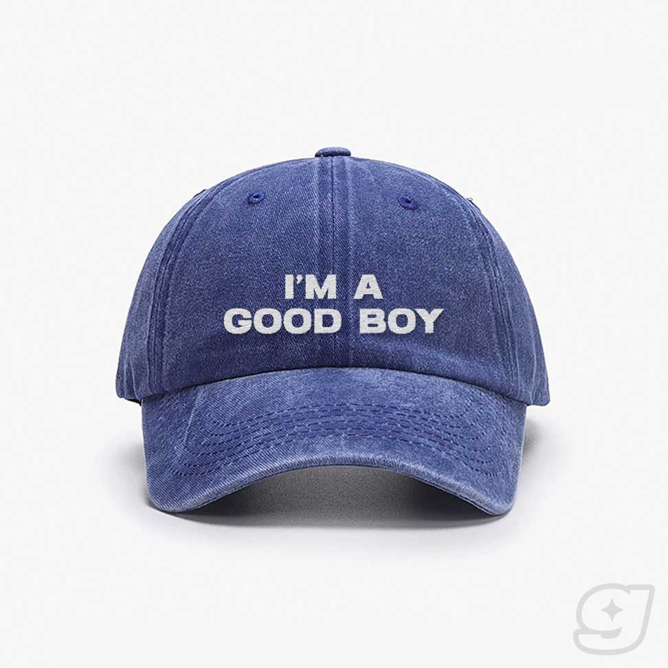 I'M A GOOD BOY Embroidered Cap ~ GAYSBIE