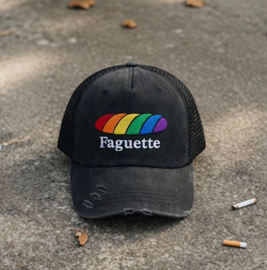 Faguette Embroidered Baseball Cap ~ GAYSBIE