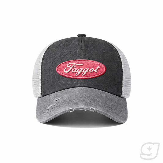 Faggot Embroidered Baseball Cap ~ GAYSBIE