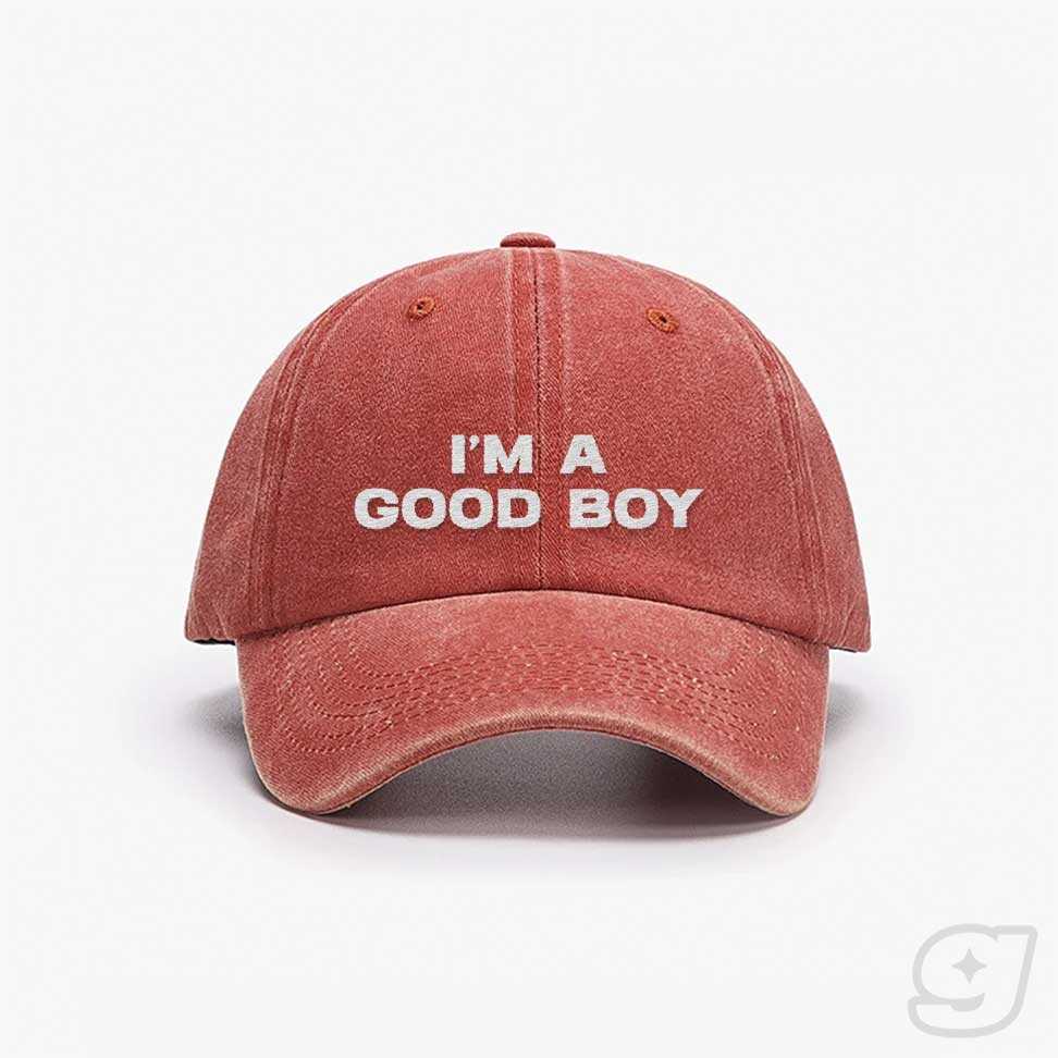 I'M A GOOD BOY Embroidered Cap ~ GAYSBIE