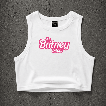 It's Britney Bitch Crop Tank ~ GAYSBIE
