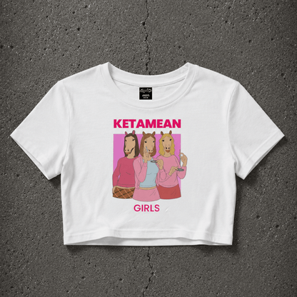KETAMEAN GIRLS Crop Tee ~ GAYSBIE