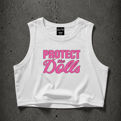 PROTECT THE DOLLS Crop Tank ~ GAYSBIE