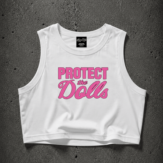 PROTECT THE DOLLS Crop Tank ~ GAYSBIE