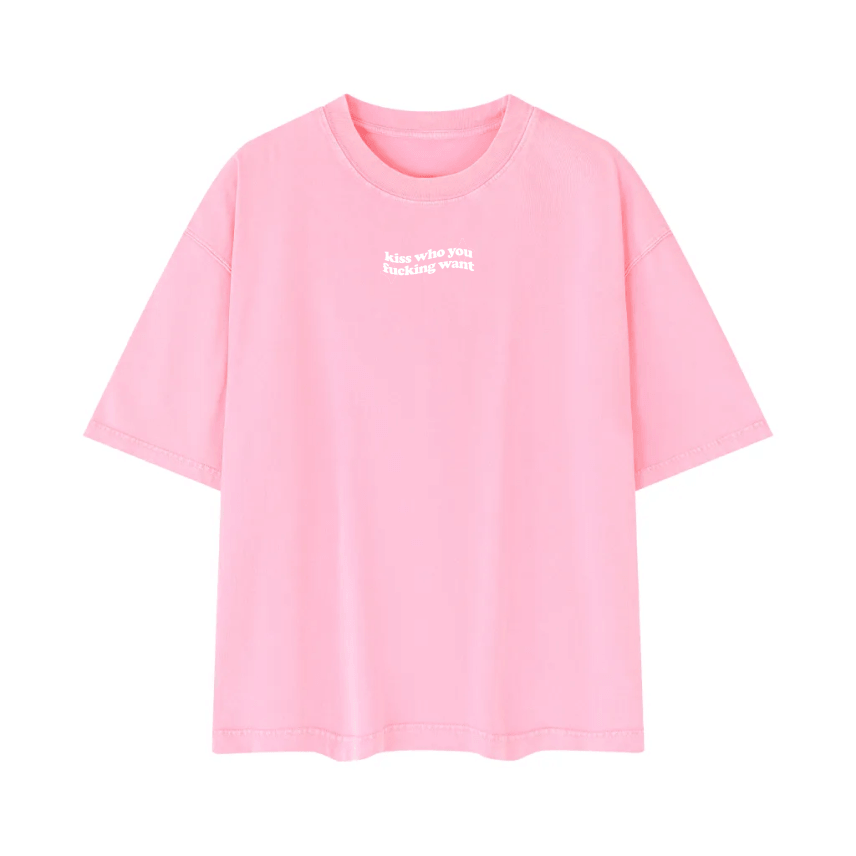 kiss who you fucking want Tee ~ GAYSBIE