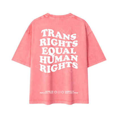 TRANS RIGHTS ARE HUMAN RIGHTS Tee ~ GAYSBIE