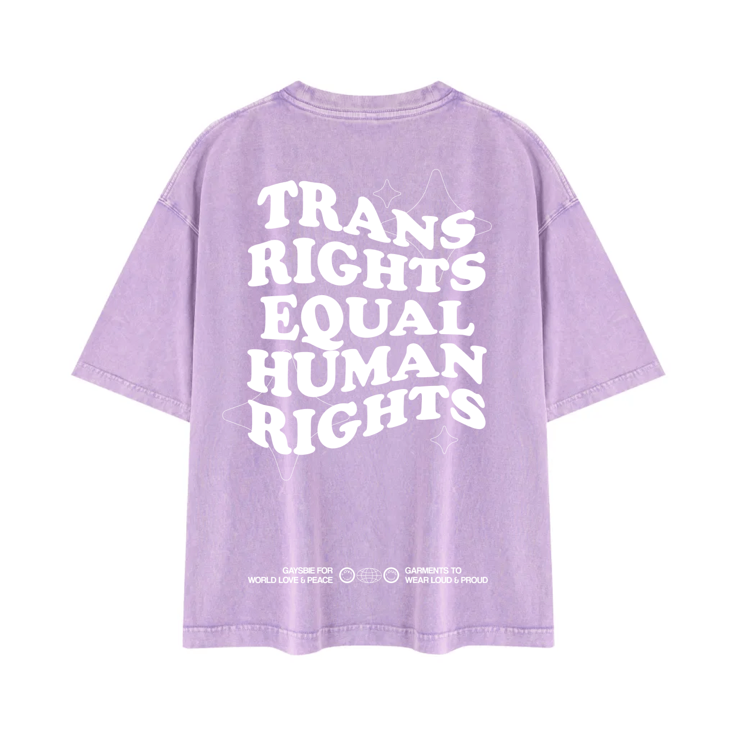 TRANS RIGHTS ARE HUMAN RIGHTS Tee ~ GAYSBIE