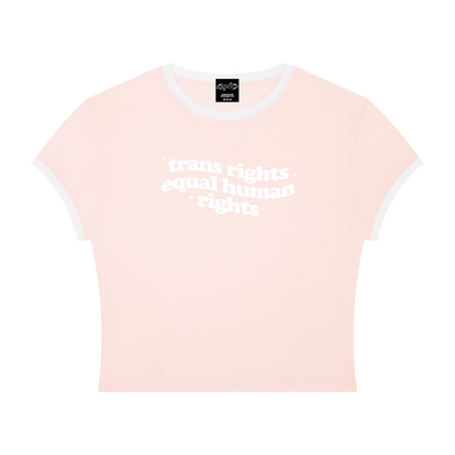 trans rights are human rights Baby Tee ~ GAYSBIE