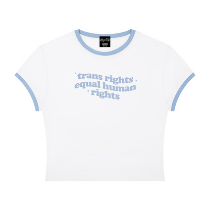 trans rights are human rights Baby Tee ~ GAYSBIE
