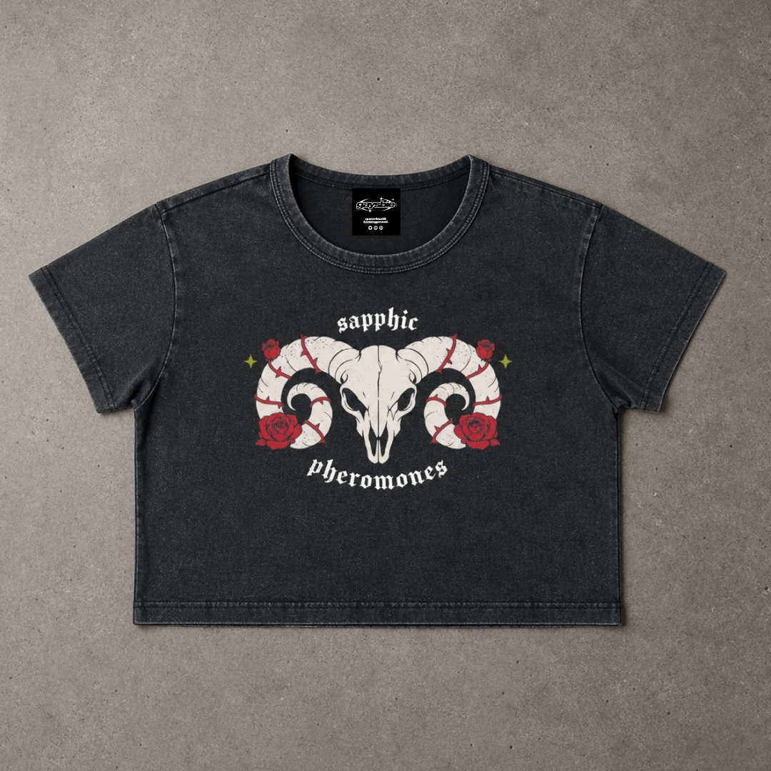 sapphics pheromones goth Wash Crop ~ GAYSBIE