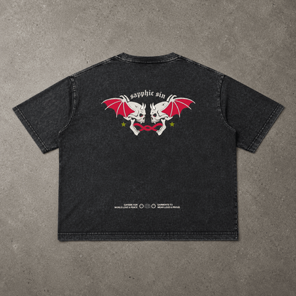 sapphic sin goth Tee ~ GAYSBIE