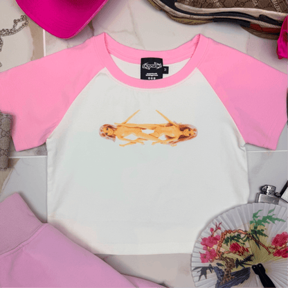 Lesbian Barbies Dual Panel Baby Tee ~ GAYSBIE