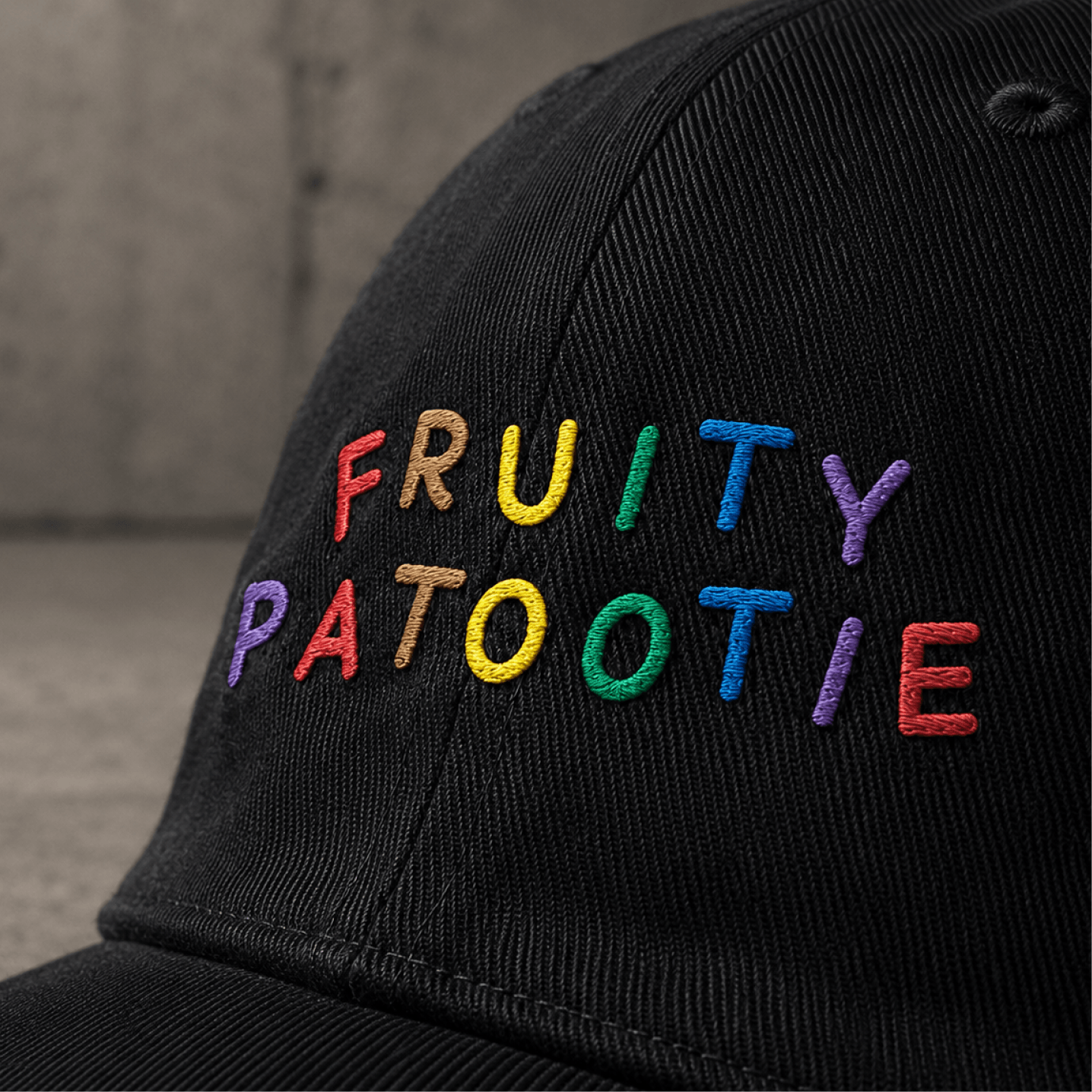 FRUITY PATOOTIE Embroidered Cap ~ GAYSBIE