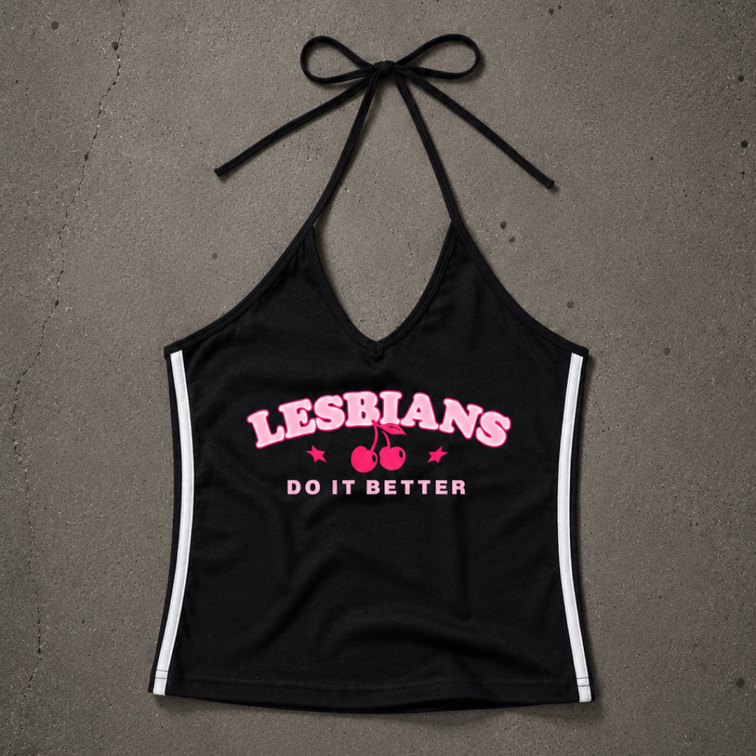LESBIANS DO IT BETTER Crop Tank ~ GAYSBIE