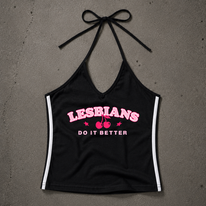 LESBIANS DO IT BETTER Crop Tank ~ GAYSBIE