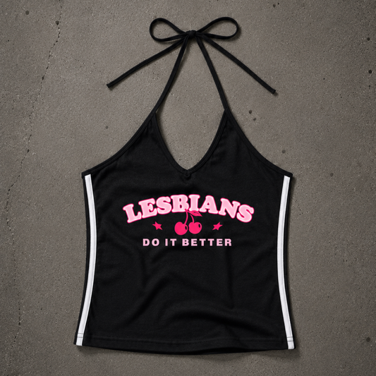 LESBIANS DO IT BETTER Crop Tank ~ GAYSBIE