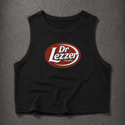 Dr Lezzer - Dr Pepper Lesbian Crop Tank ~ GAYSBIE