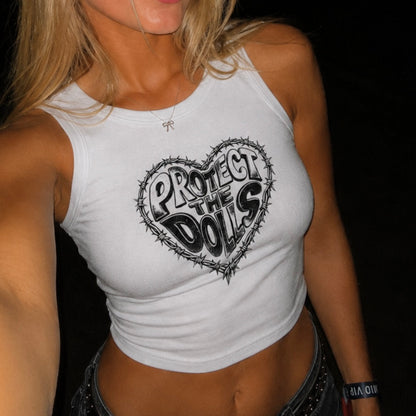 Protect The Dolls Crop Tank ~ GAYSBIE