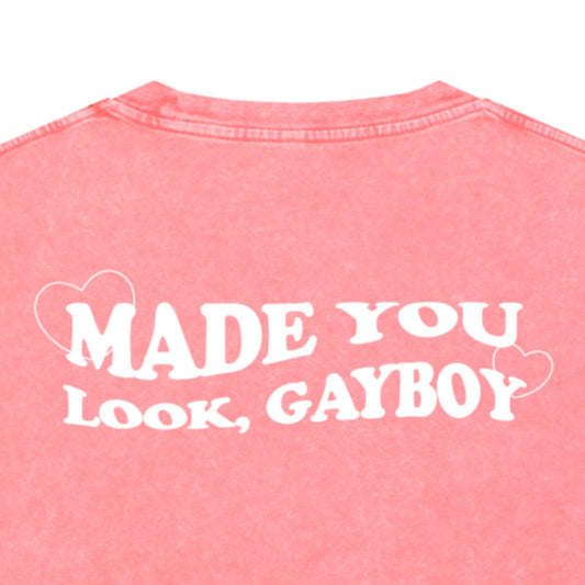 MADE YOU LOOK, GAYBOY Tee ~ GAYSBIE