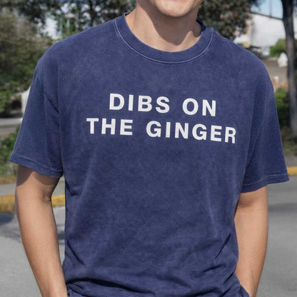 DIBS ON THE GINGER Premium Oversized Tee ~ GAYSBIE